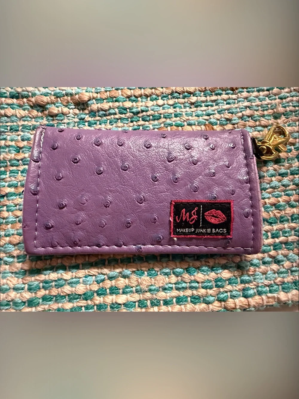 Purple Envelope Card Holder Key Chain - Women Accessories